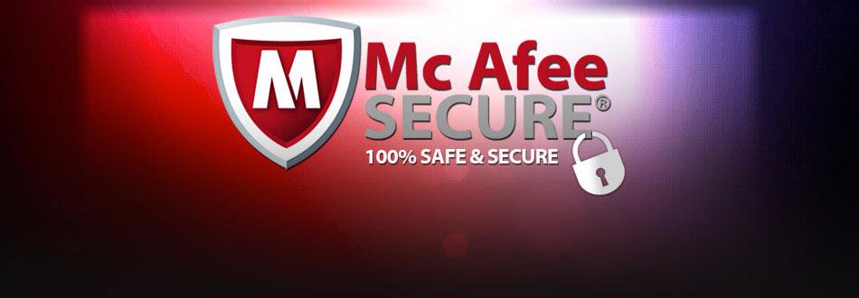Safe and Secure Mc Afee
